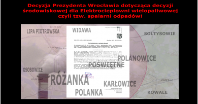 Spalarni Śmieci na Różance nie będzie!